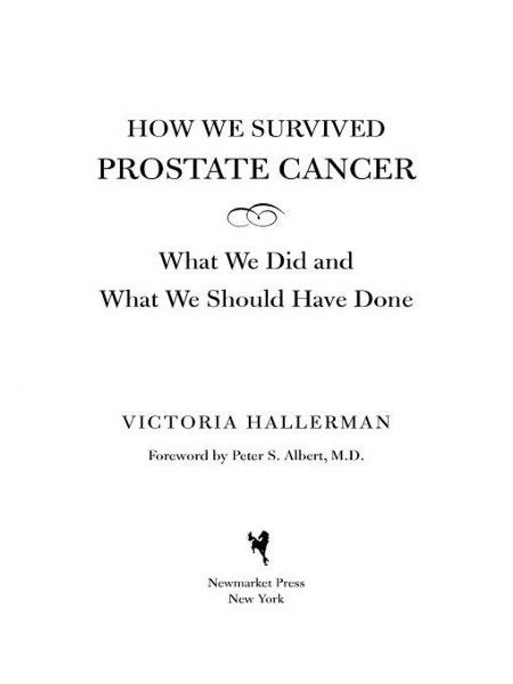 Big bigCover of How We Survived Prostate Cancer