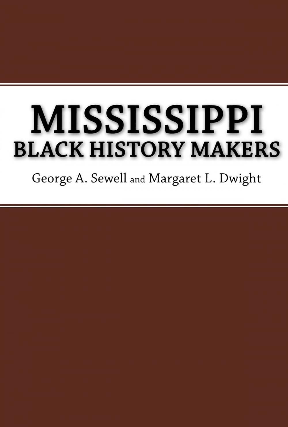 Big bigCover of Mississippi Black History Makers