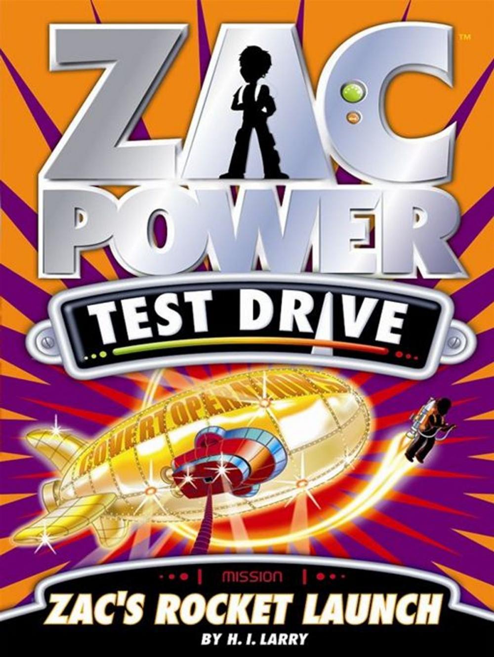 Big bigCover of Zac Power Test Drive: Zac's Rocket Launch