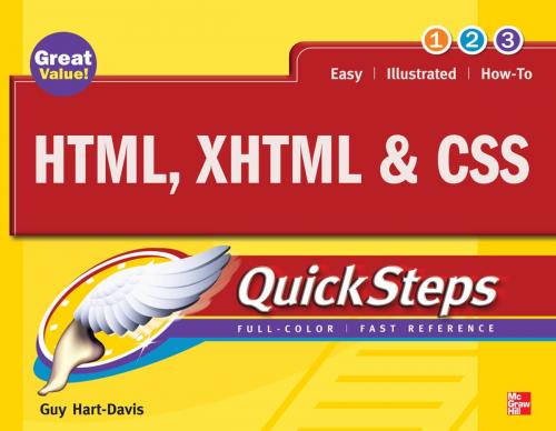 Cover of the book HTML, XHTML & CSS QuickSteps by Guy Hart-Davis, McGraw-Hill Education