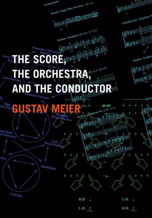 Cover of the book The Score, the Orchestra, and the Conductor by Gustav Meier, Oxford University Press