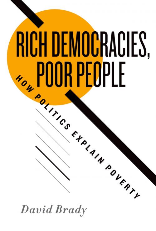 Cover of the book Rich Democracies, Poor People by David Brady, Oxford University Press