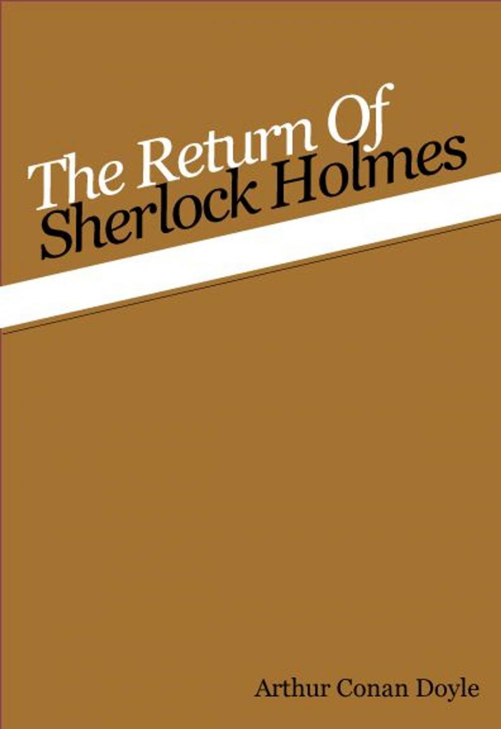 Big bigCover of The Return Of Sherlock Holmes