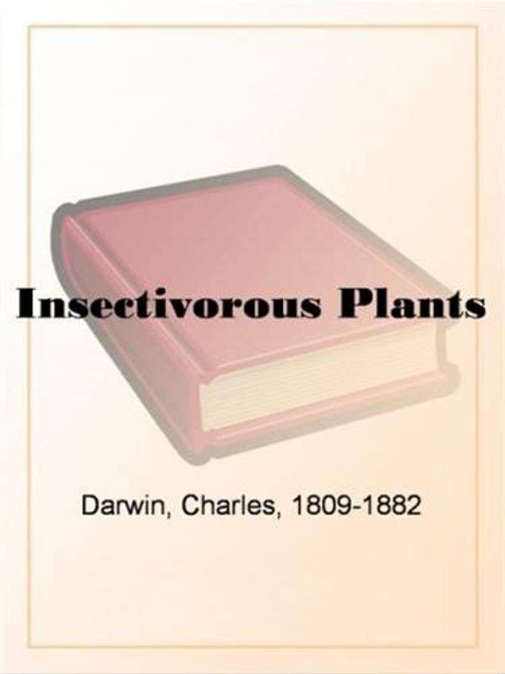 Big bigCover of Insectivorous Plants