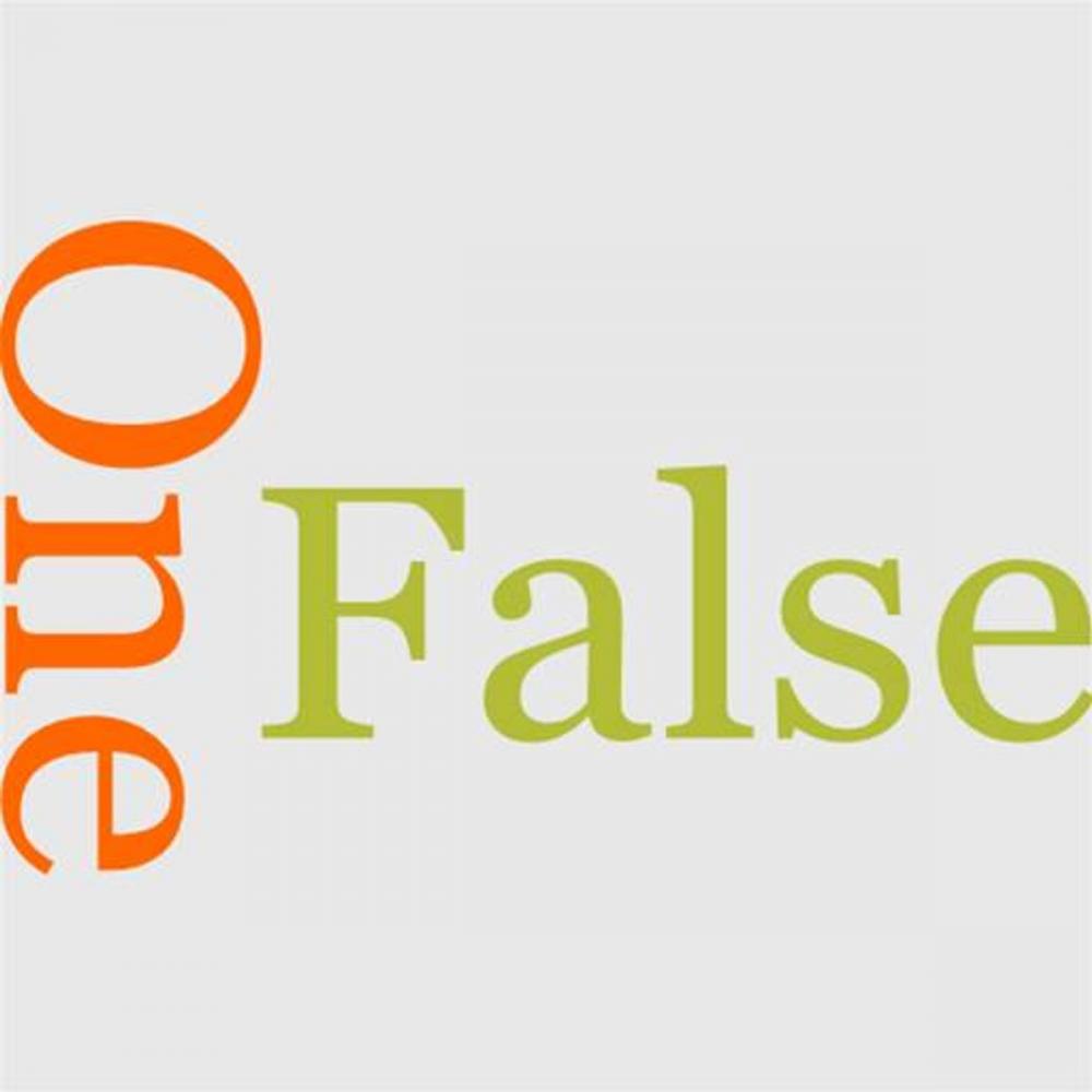 Big bigCover of The False One