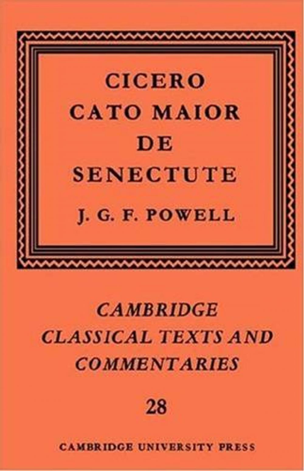 Big bigCover of Cato Maior De Senectute