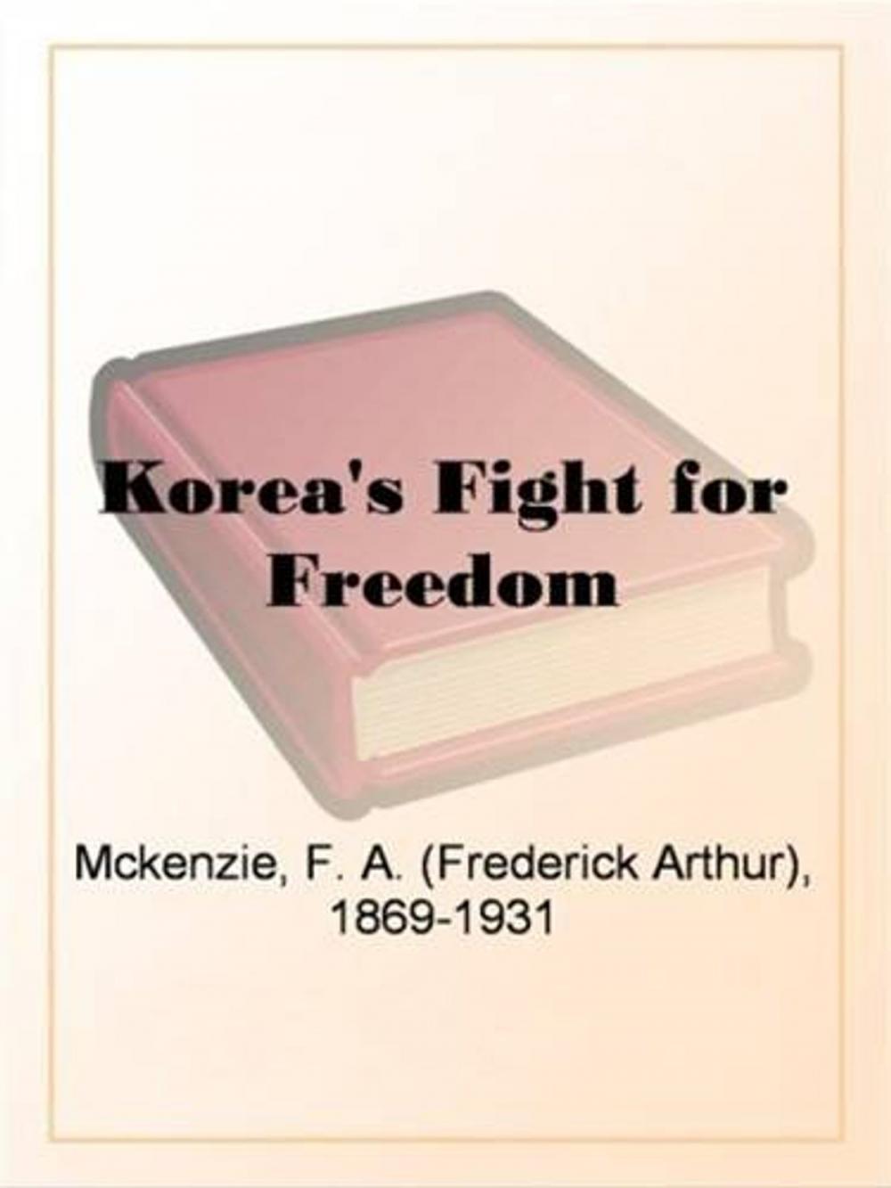 Big bigCover of Korea's Fight For Freedom