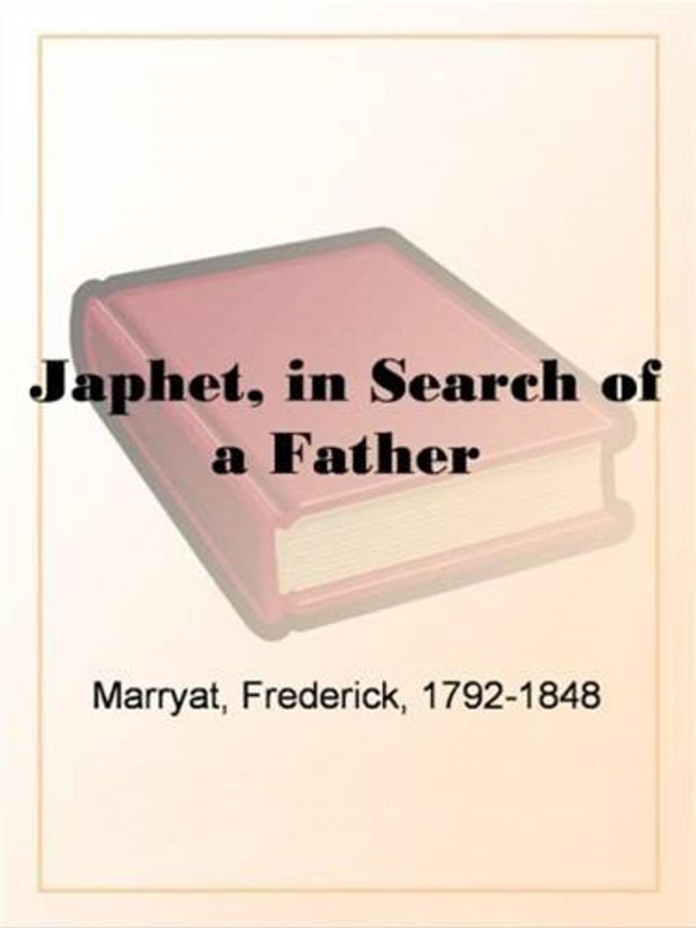 Big bigCover of Japhet, In Search Of A Father