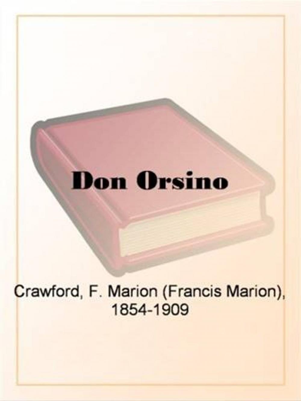 Big bigCover of Don Orsino