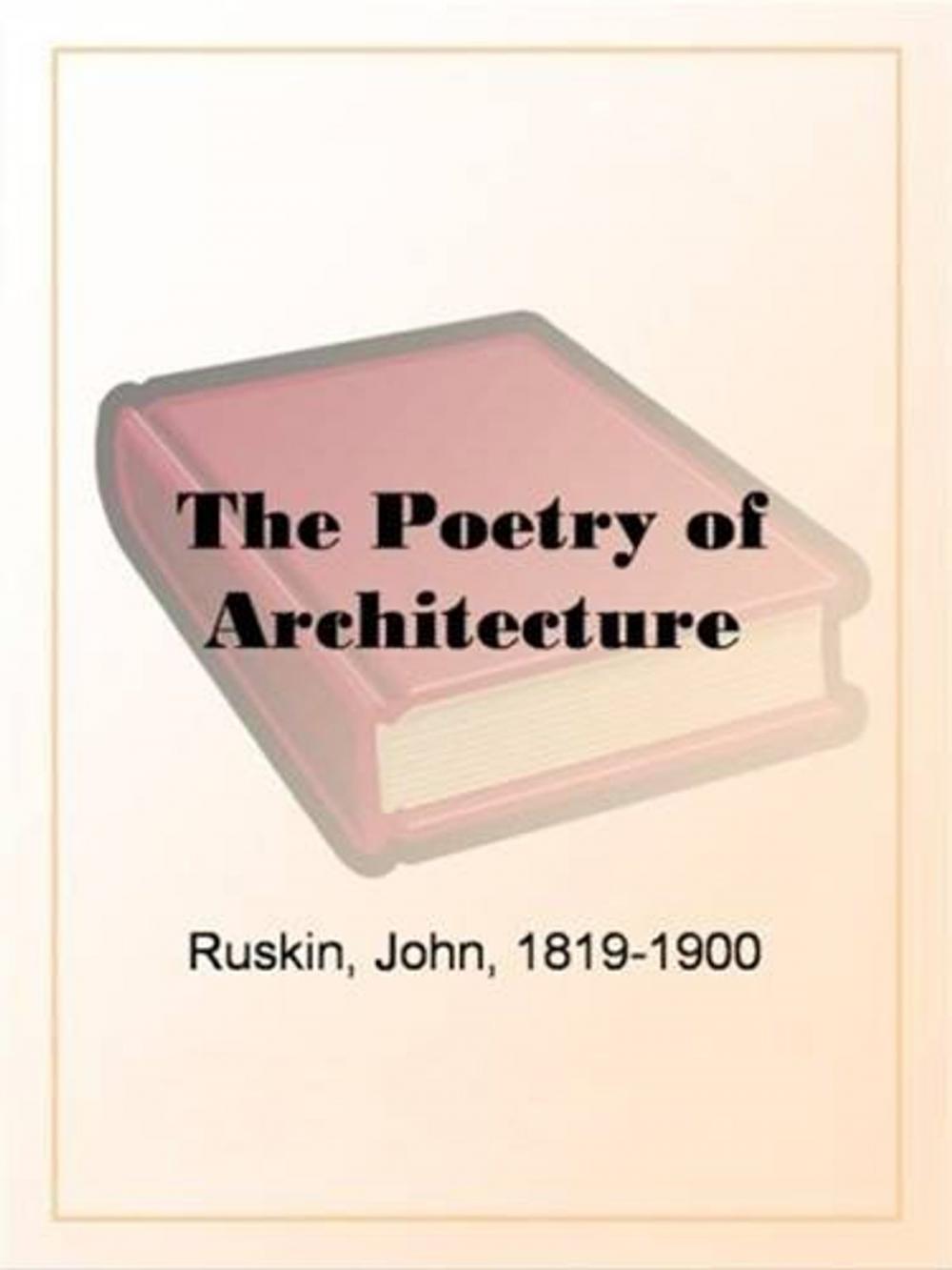 Big bigCover of The Poetry Of Architecture