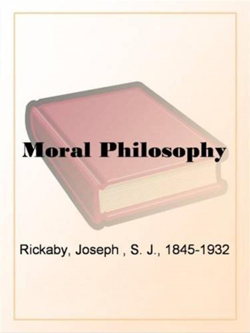 Big bigCover of Moral Philosophy