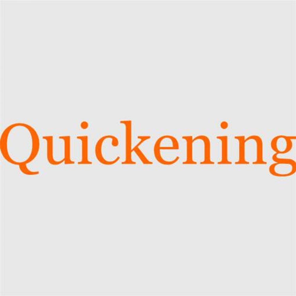 Big bigCover of The Quickening