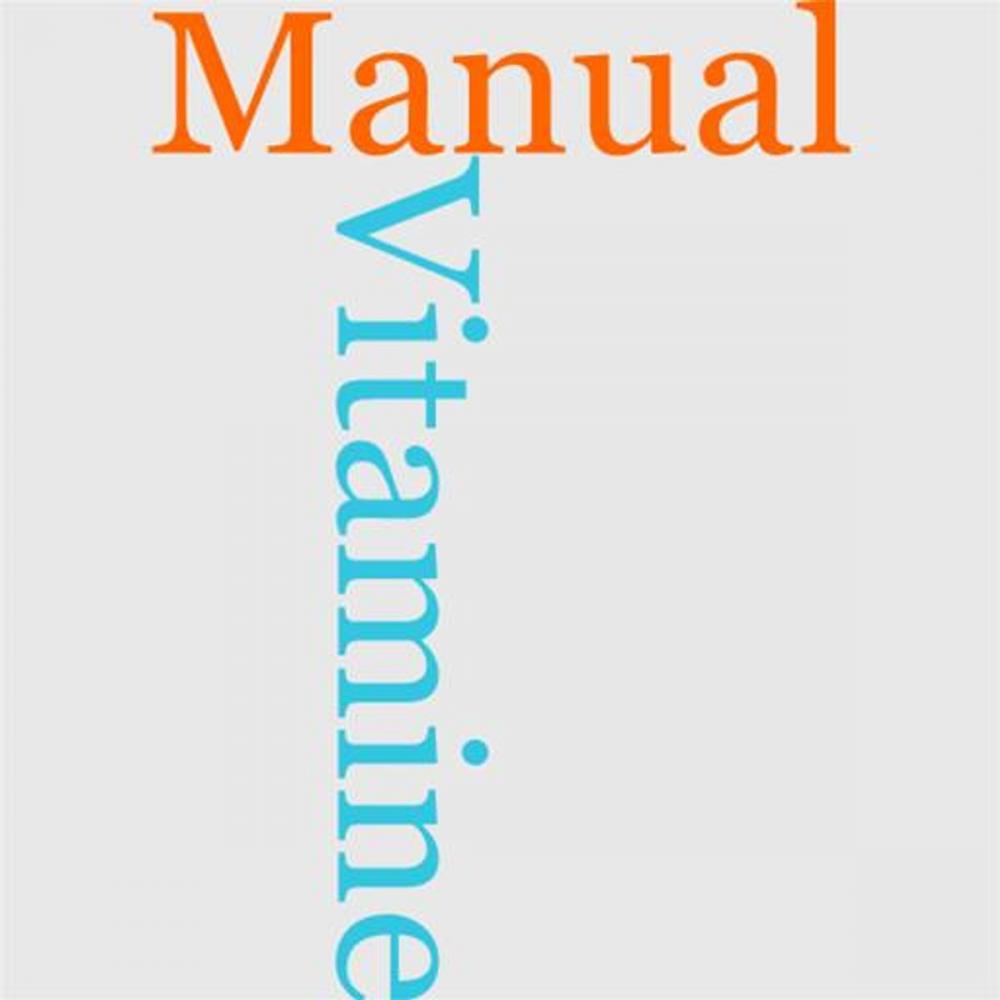 Big bigCover of The Vitamine Manual