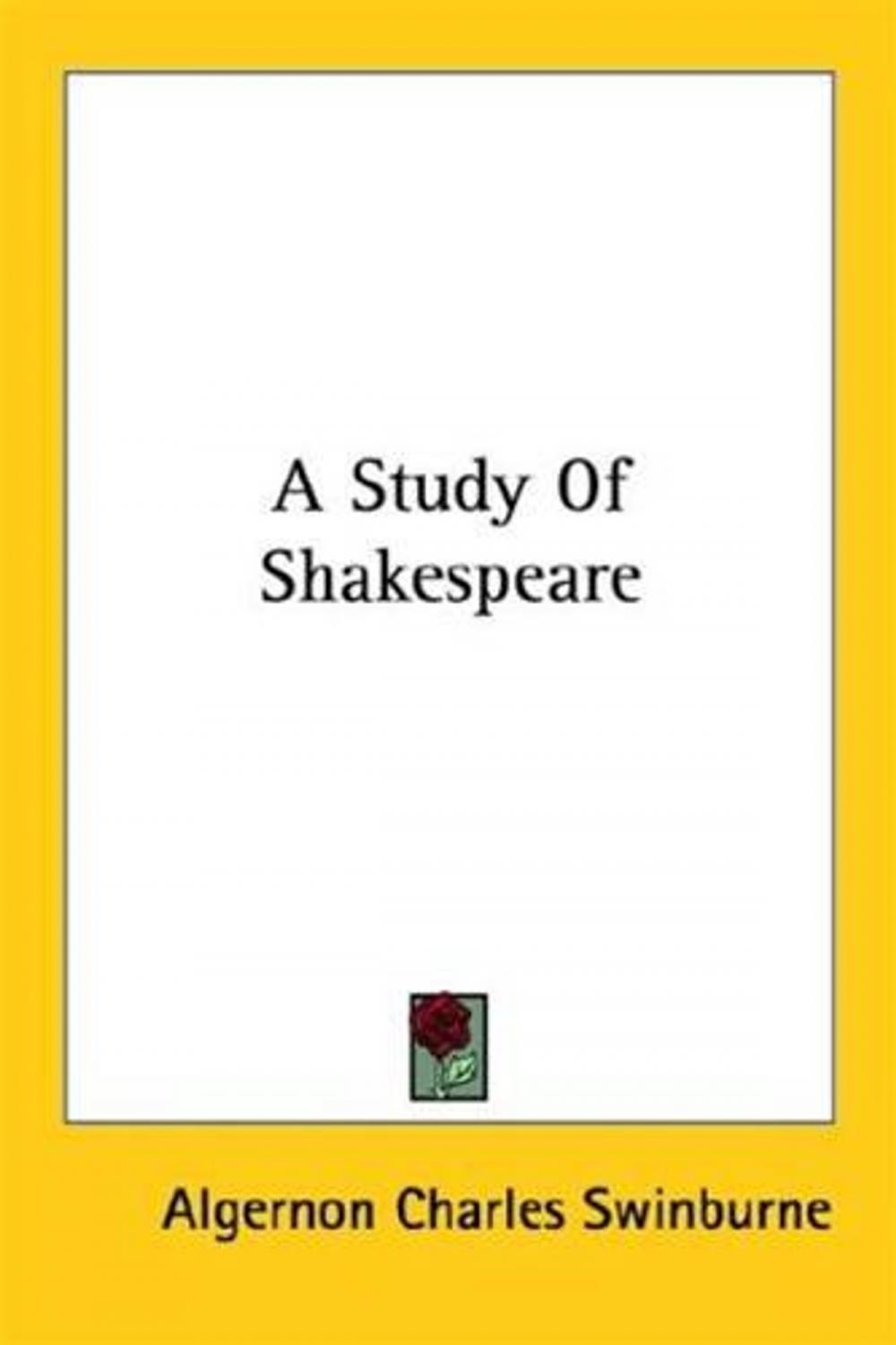 Big bigCover of A Study Of Shakespeare