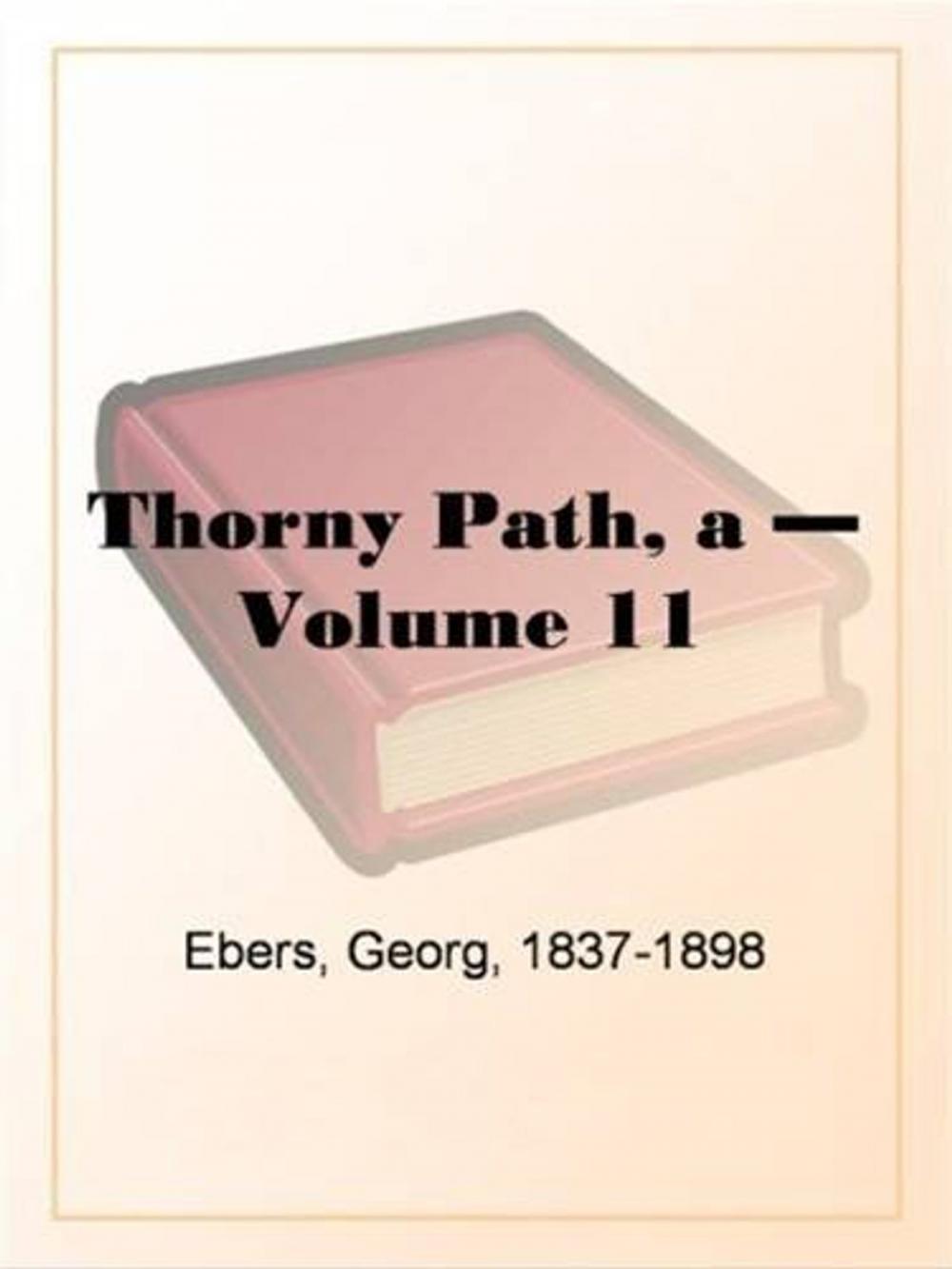 Big bigCover of A Thorny Path, Volume 11.