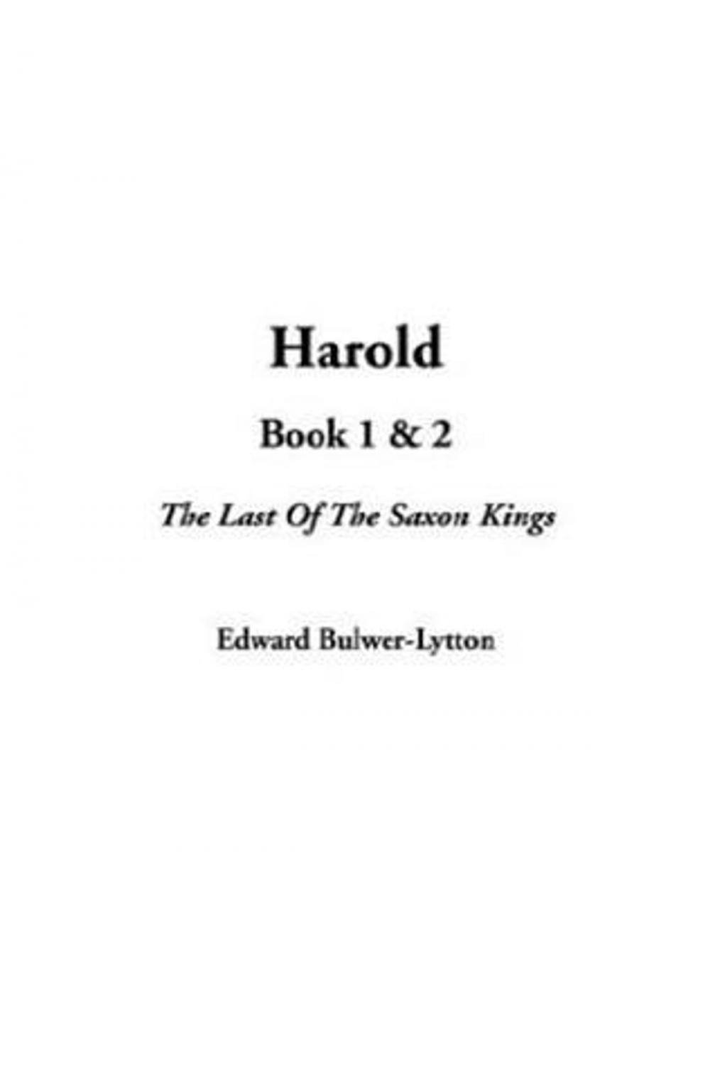 Big bigCover of Harold, Book 2.