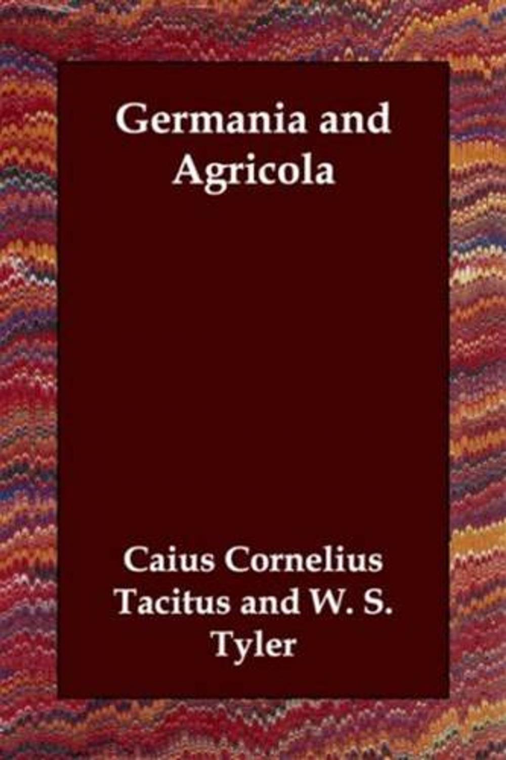 Big bigCover of Germania And Agricola