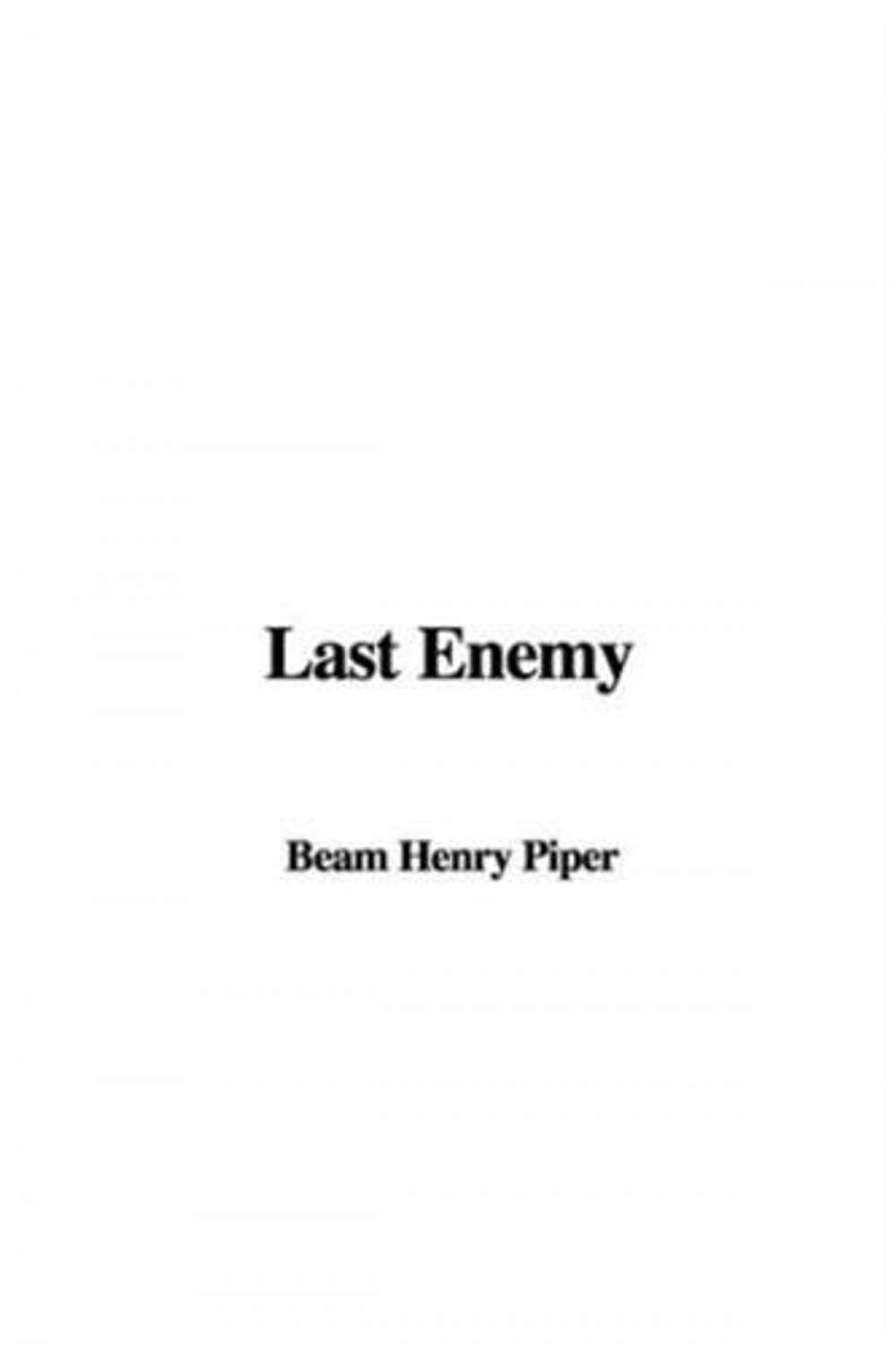 Big bigCover of Last Enemy