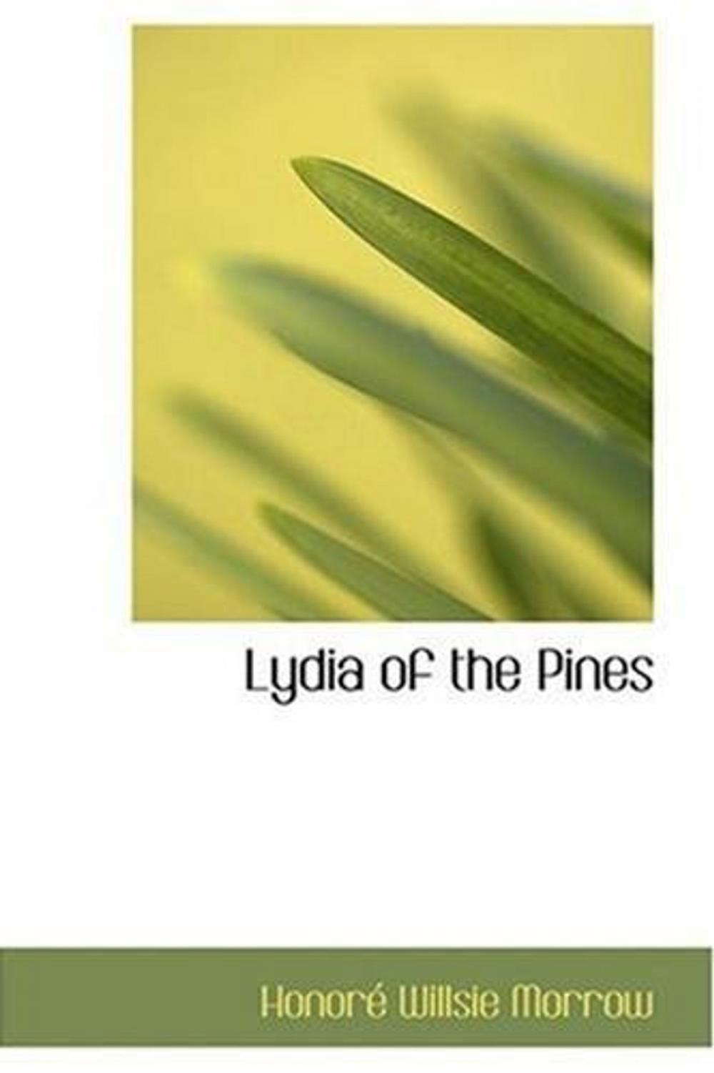 Big bigCover of Lydia Of The Pines