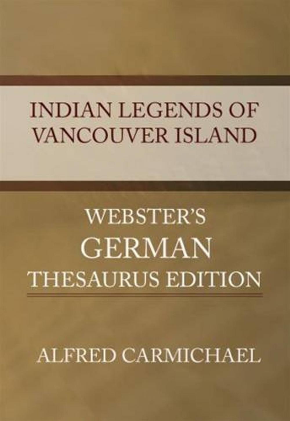 Big bigCover of Indian Legends Of Vancouver Island