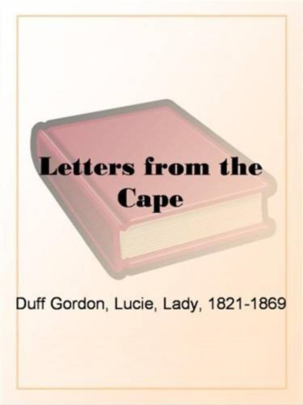 Big bigCover of Letters From The Cape