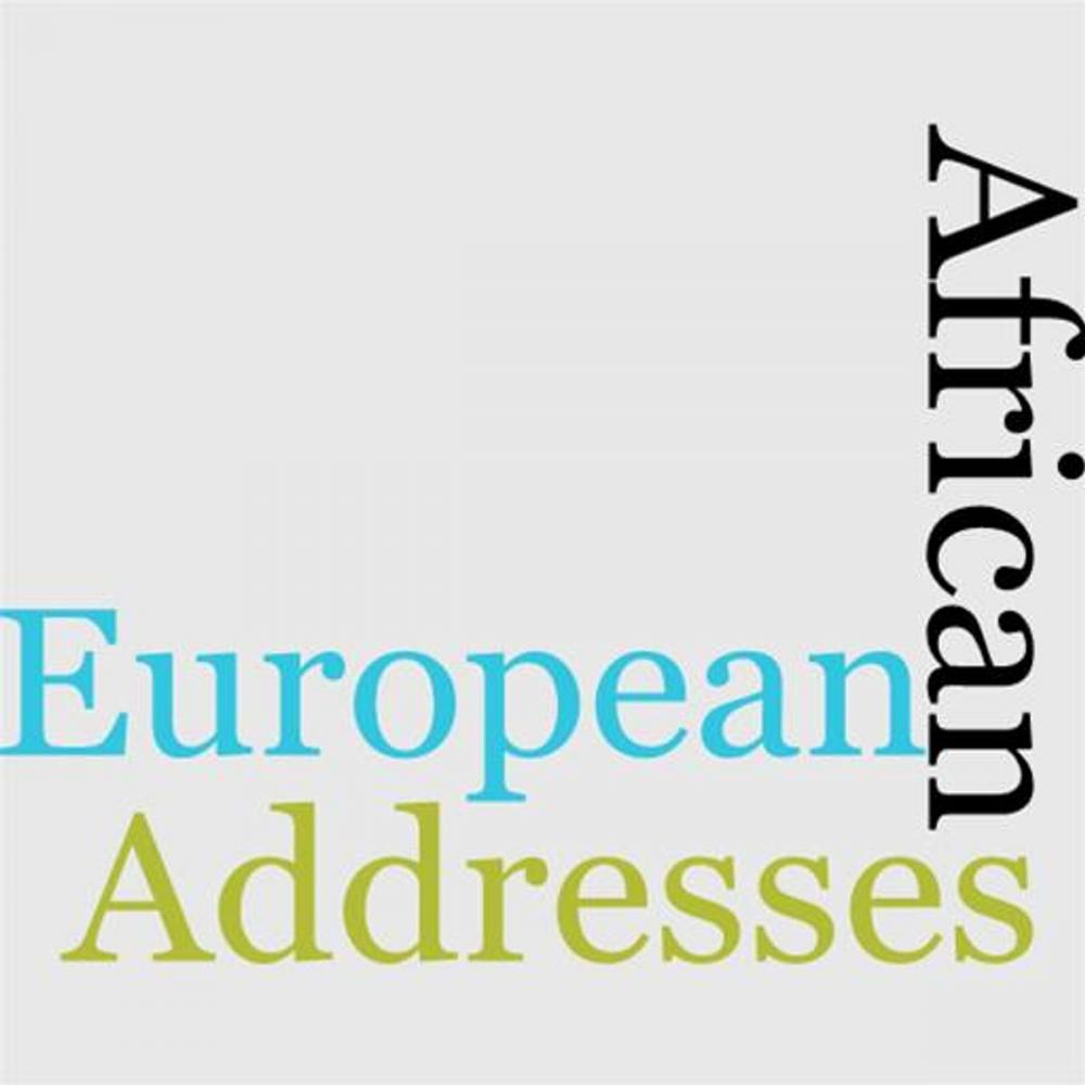 Big bigCover of African And European Addresses