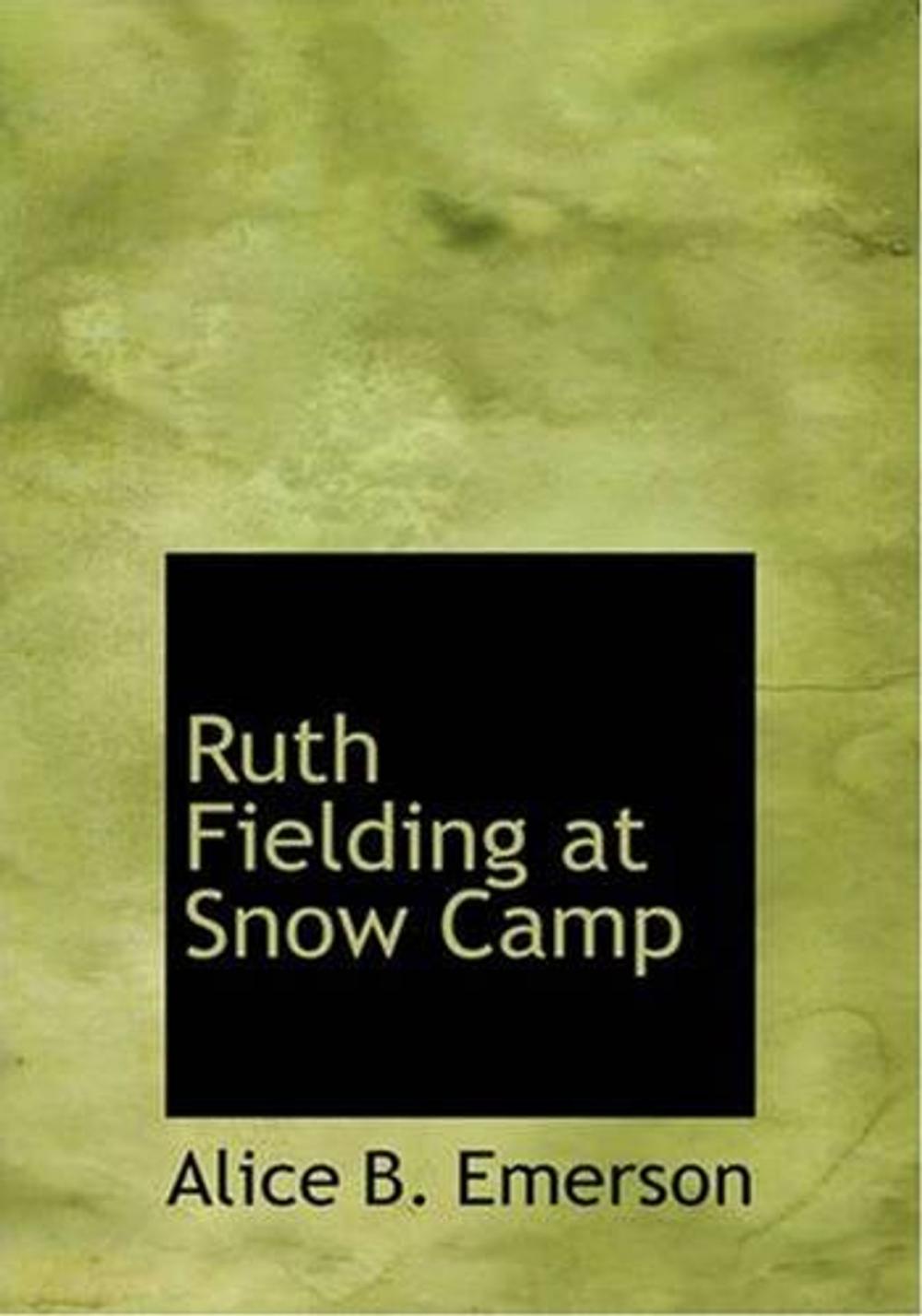 Big bigCover of Ruth Fielding At Snow Camp