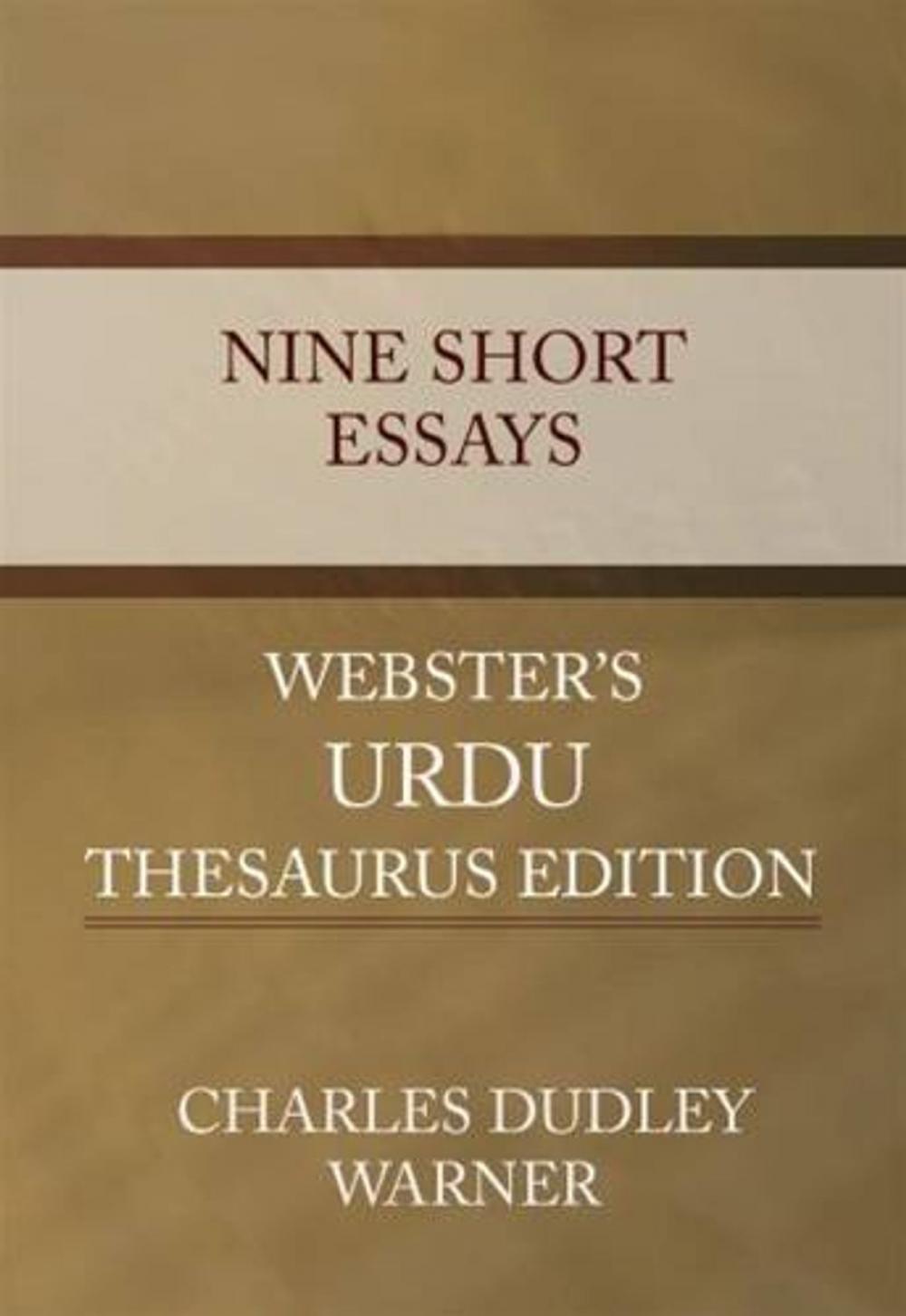 Big bigCover of Nine Short Essays