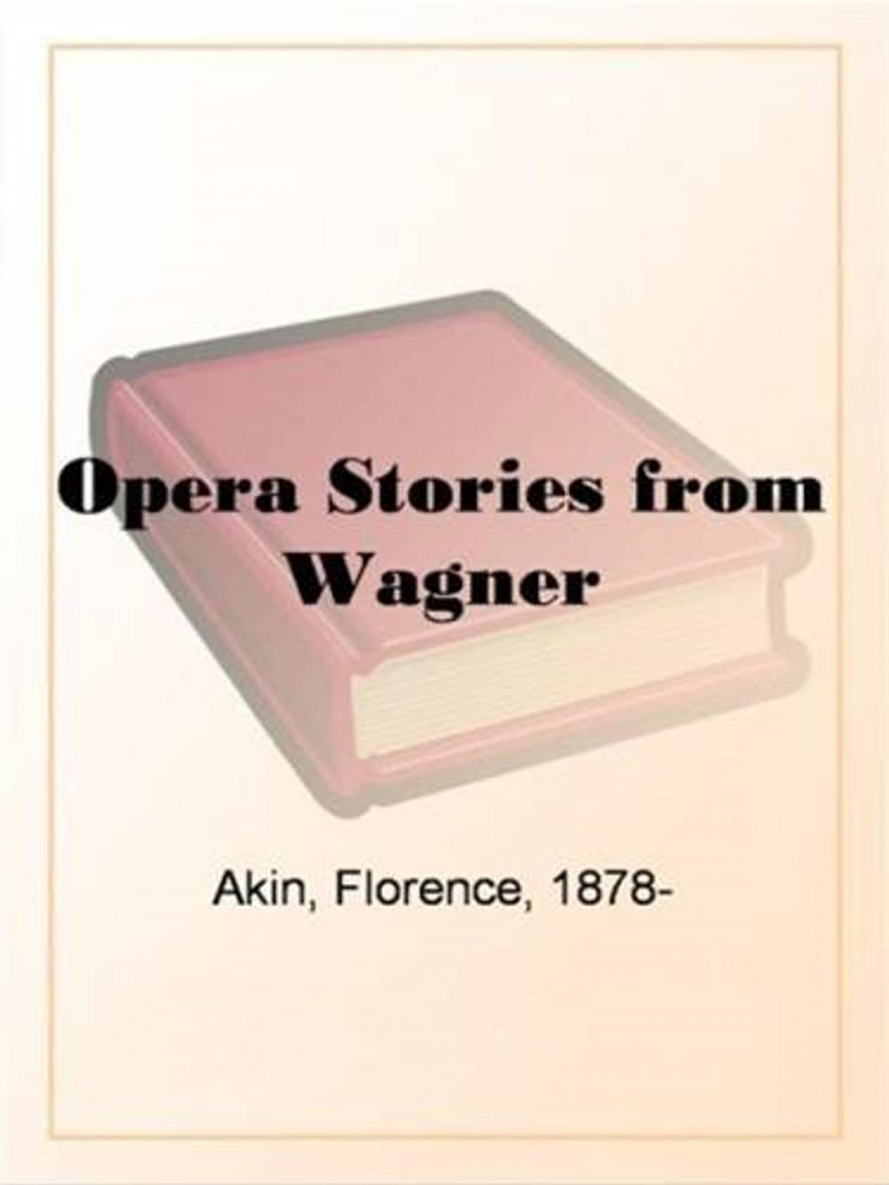 Big bigCover of Opera Stories from Wagner