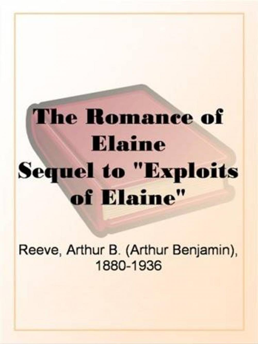 Big bigCover of The Romance Of Elaine