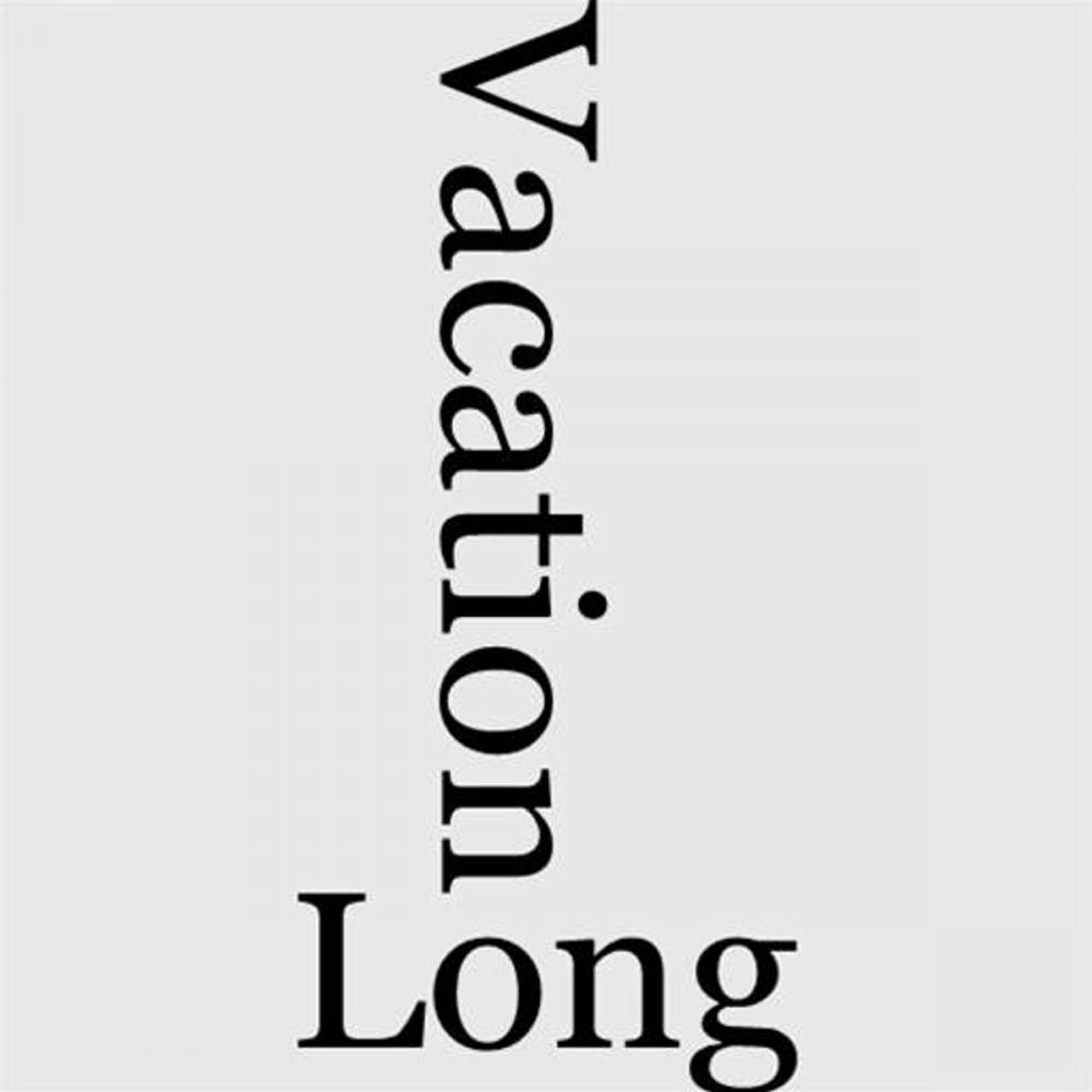 Big bigCover of The Long Vacation