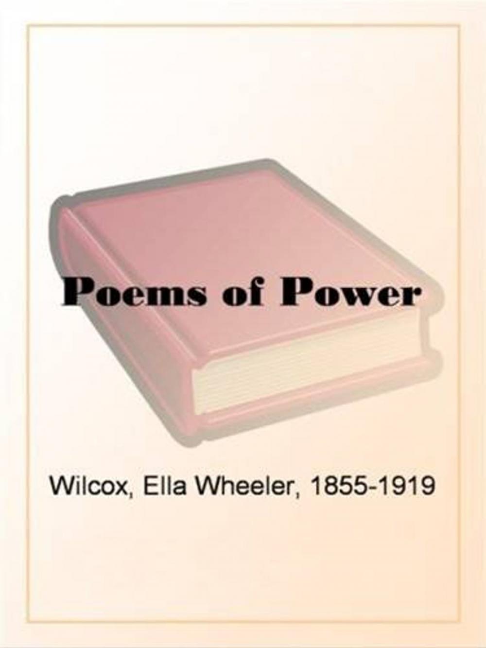 Big bigCover of Poems Of Power