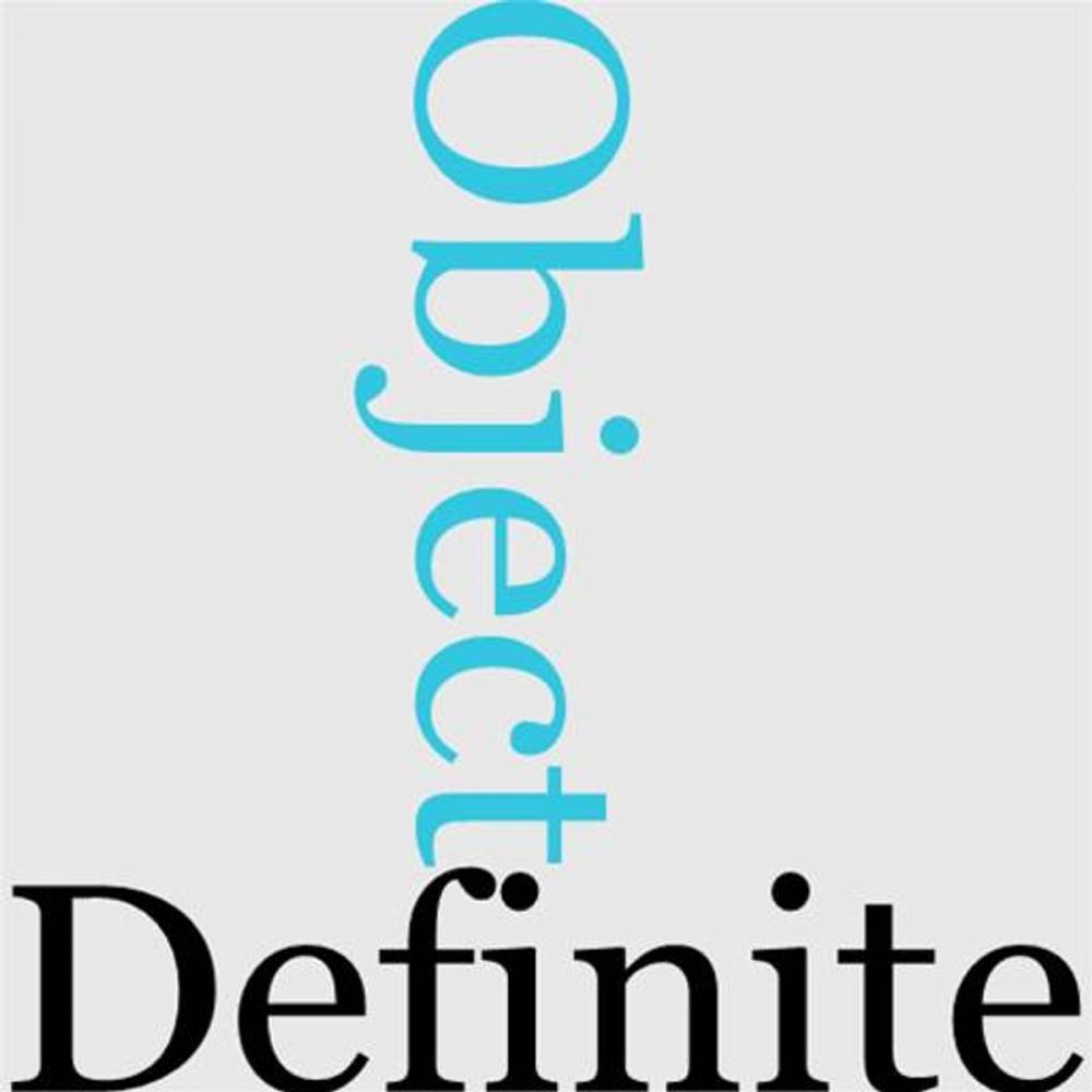 Big bigCover of The Definite Object