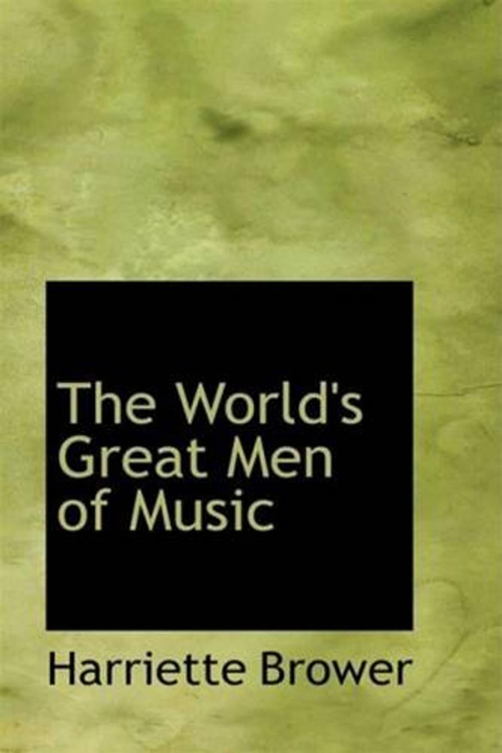 Big bigCover of The World's Great Men Of Music