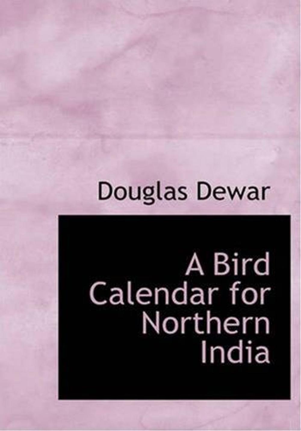 Big bigCover of A Bird Calendar For Northern India