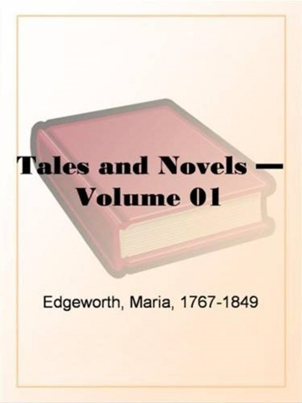 Big bigCover of Tales And Novels, Volume 1