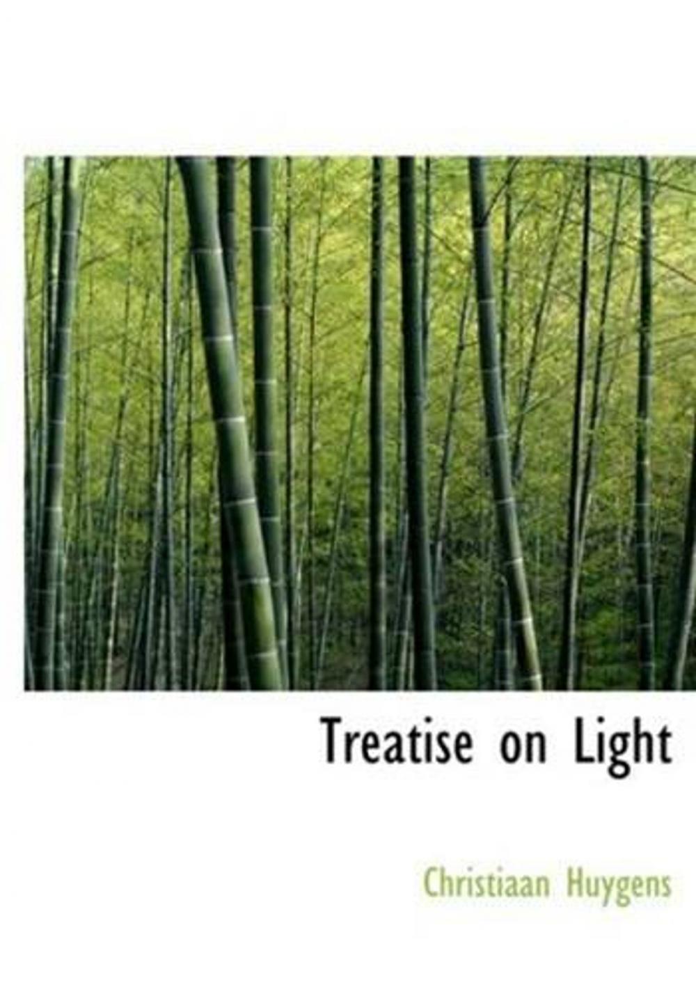 Big bigCover of Treatise On Light