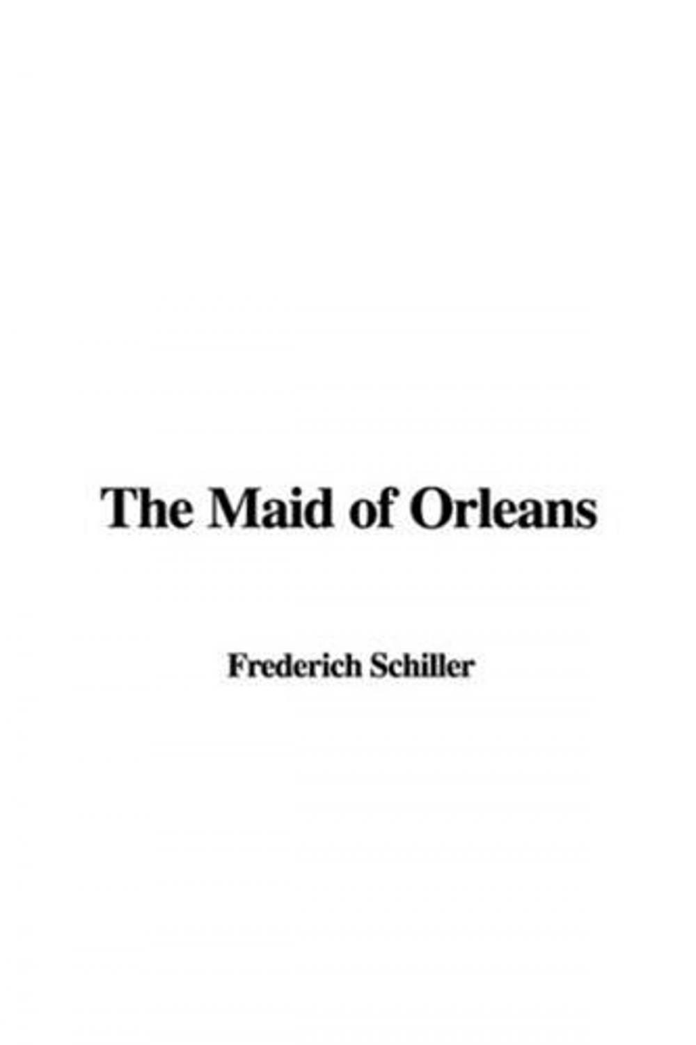 Big bigCover of The Maid Of Orleans