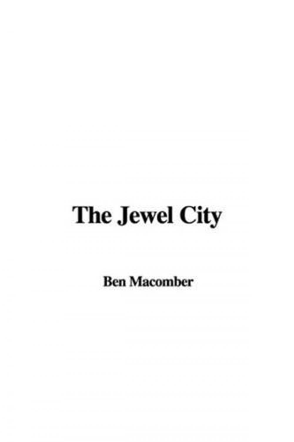 Big bigCover of The Jewel City