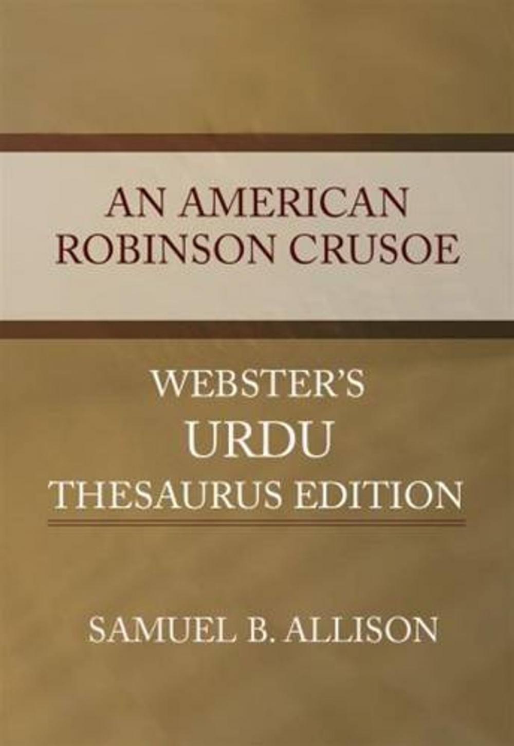 Big bigCover of An American Robinson Crusoe