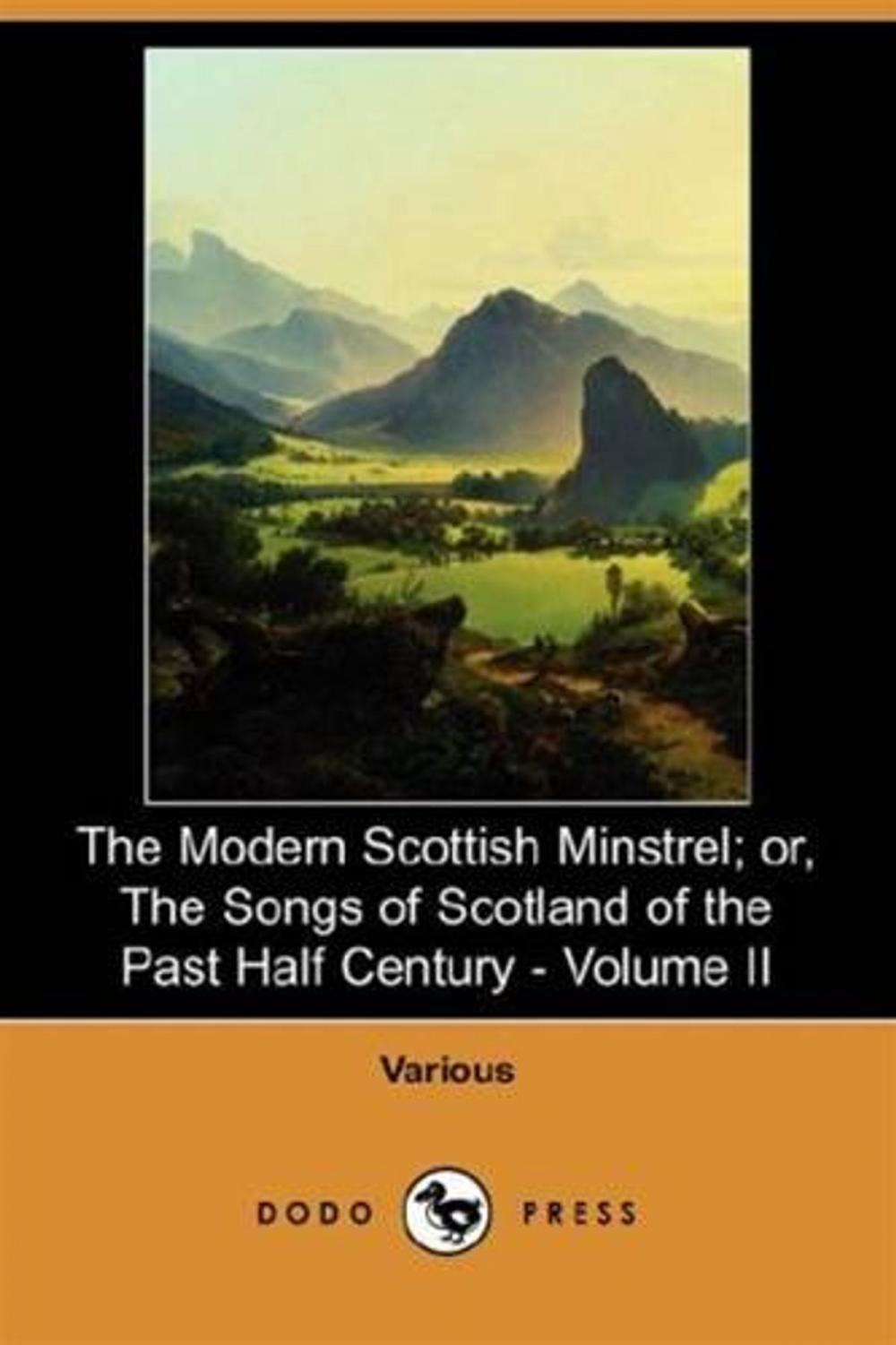 Big bigCover of The Modern Scottish Minstrel, Volume II.