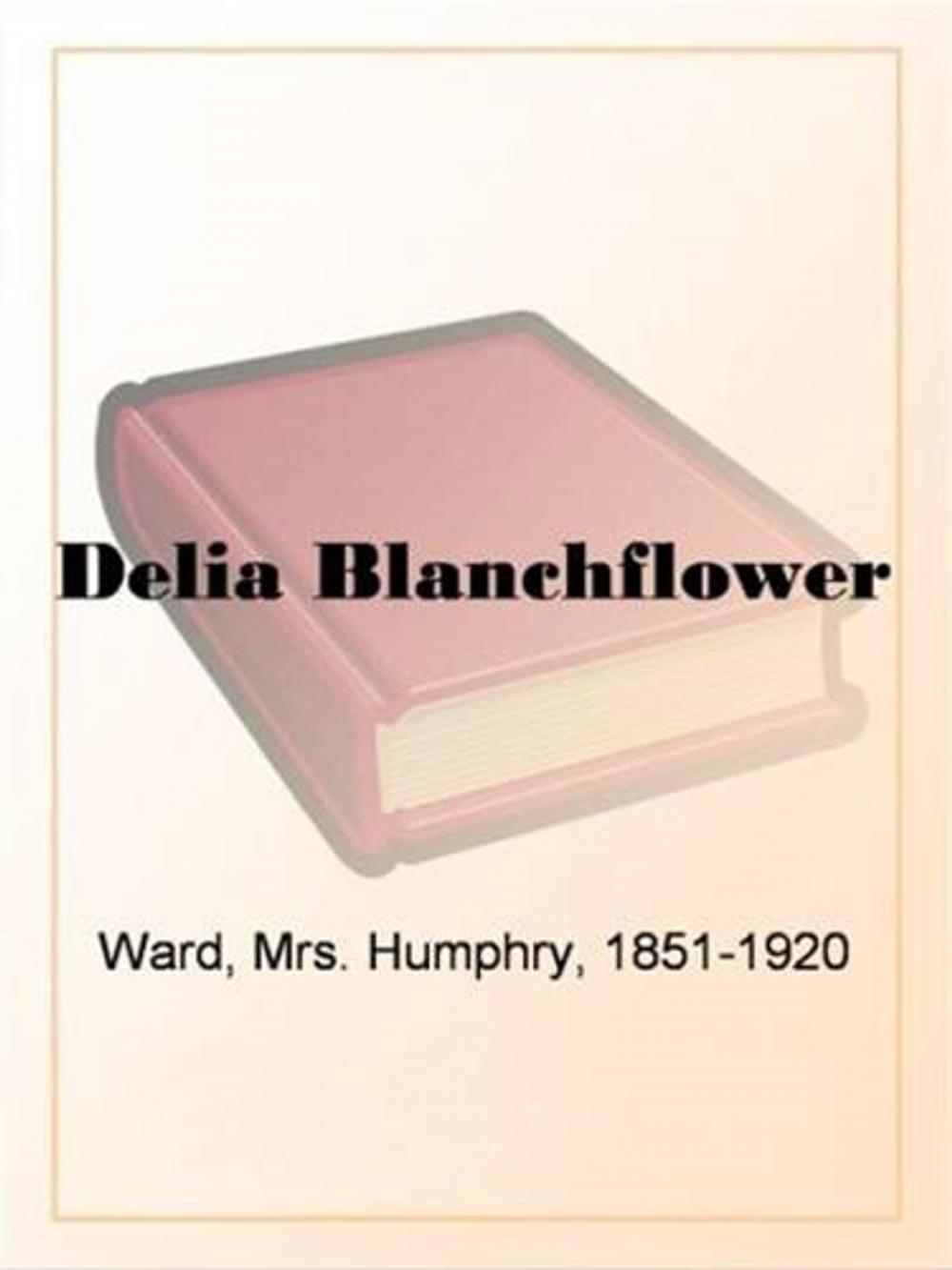 Big bigCover of Delia Blanchflower