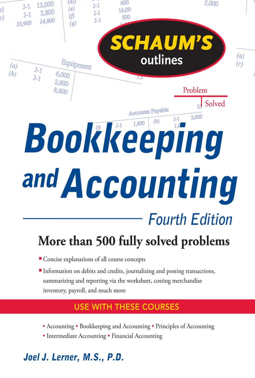 Big bigCover of Schaum's Outline of Bookkeeping and Accounting, Fourth Edition