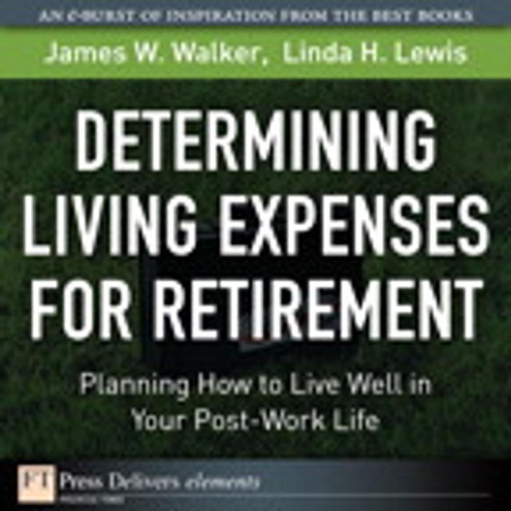 Big bigCover of Determining Living Expenses for Retirement