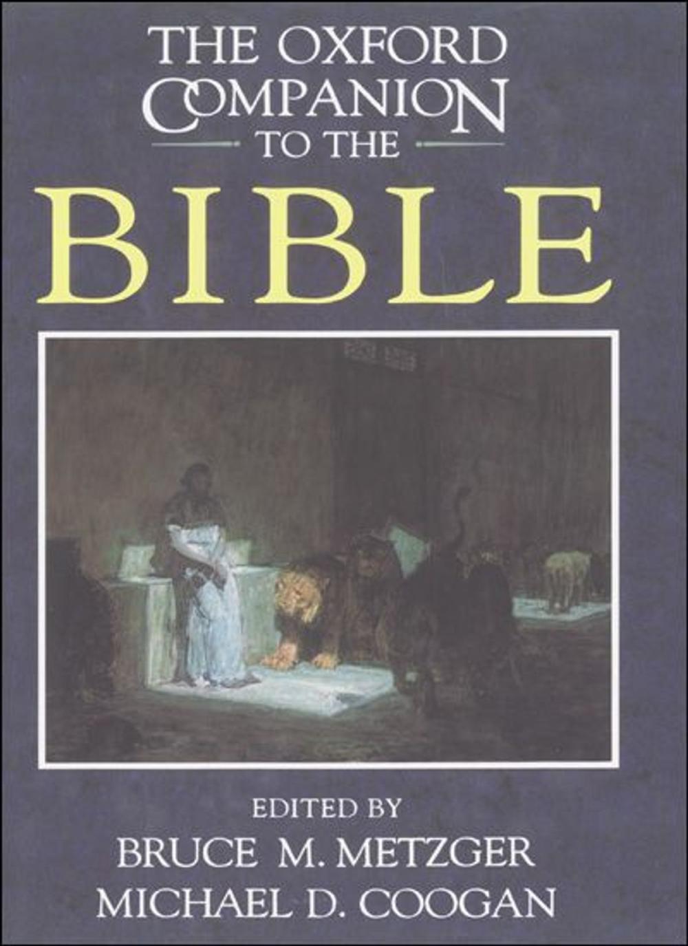 Big bigCover of The Oxford Companion To The Bible