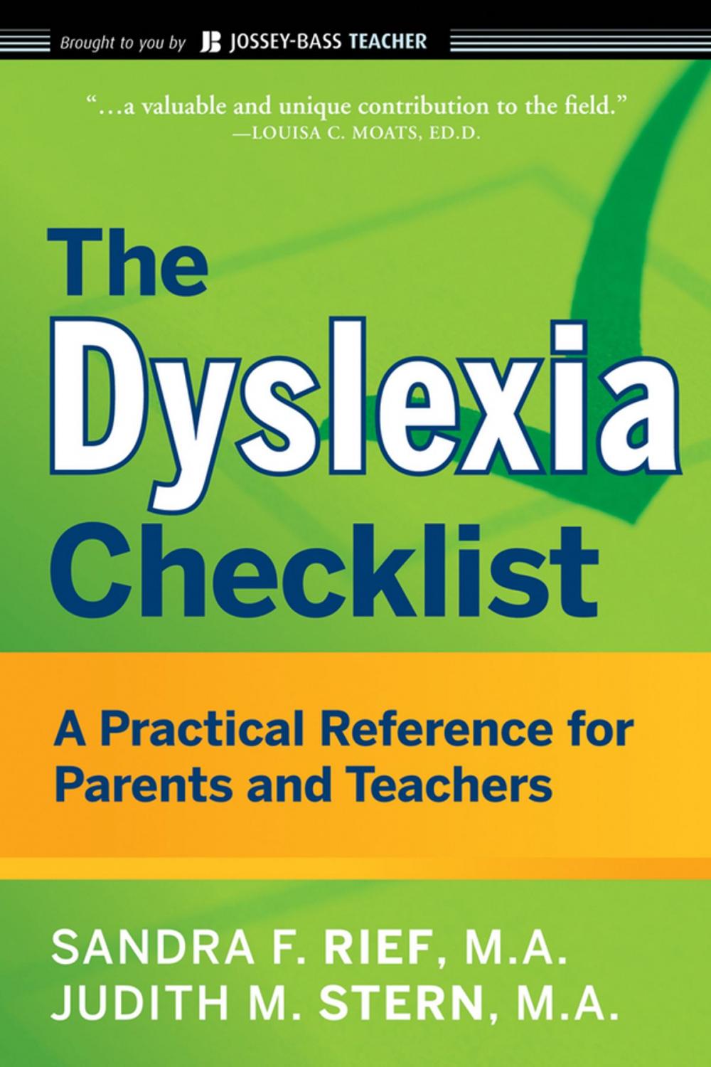 Big bigCover of The Dyslexia Checklist