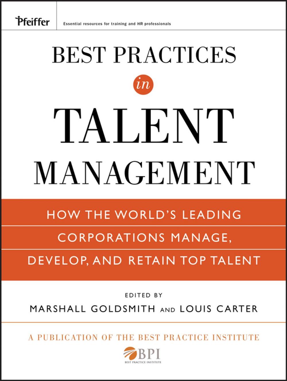 Big bigCover of Best Practices in Talent Management