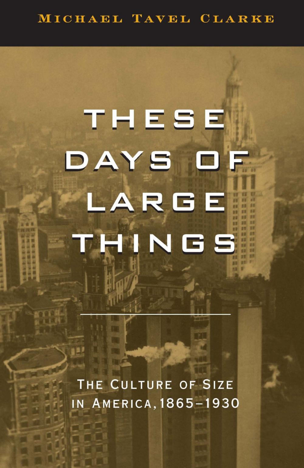 Big bigCover of These Days of Large Things