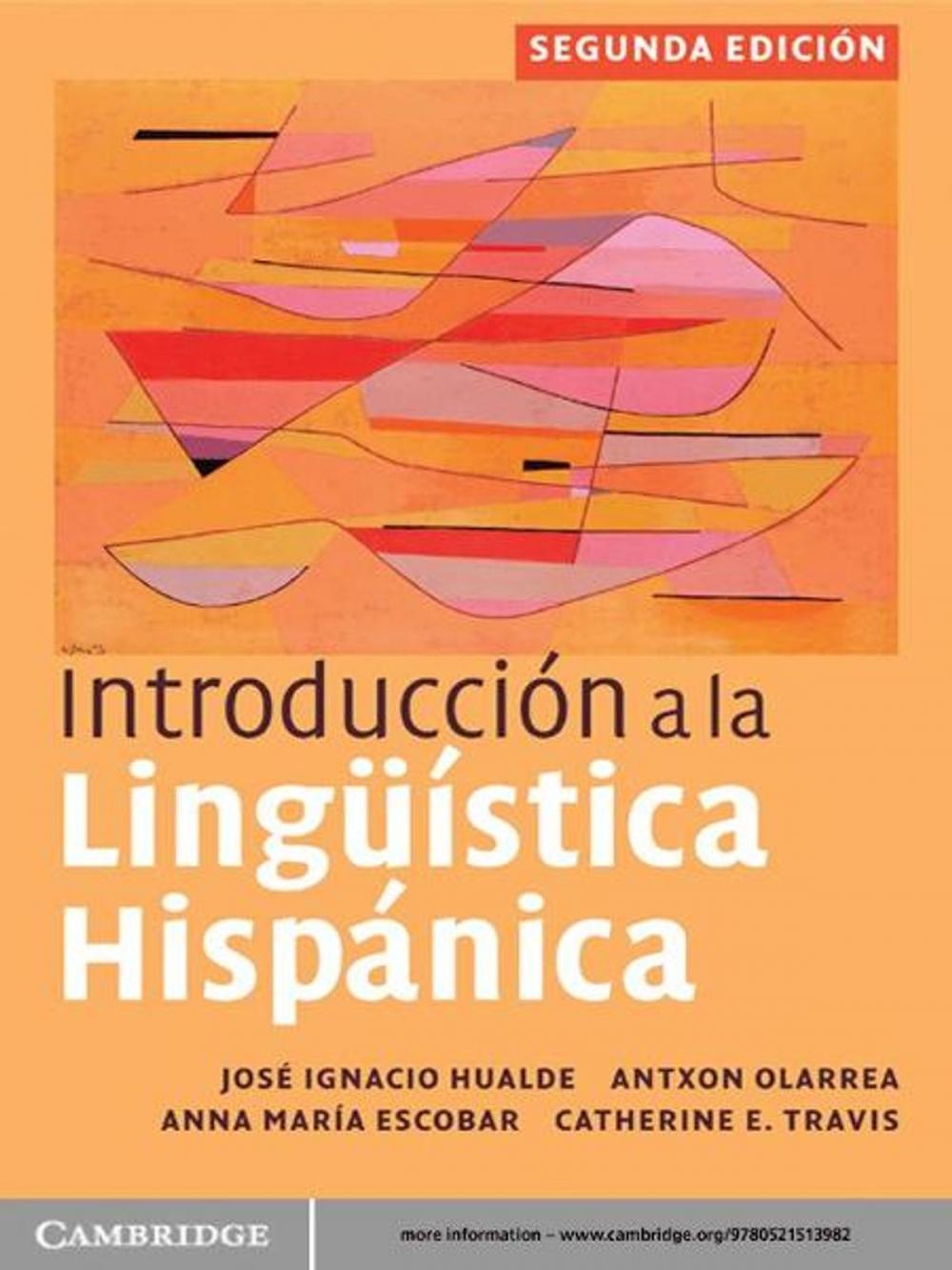 Big bigCover of Introducción a la lingüística hispánica