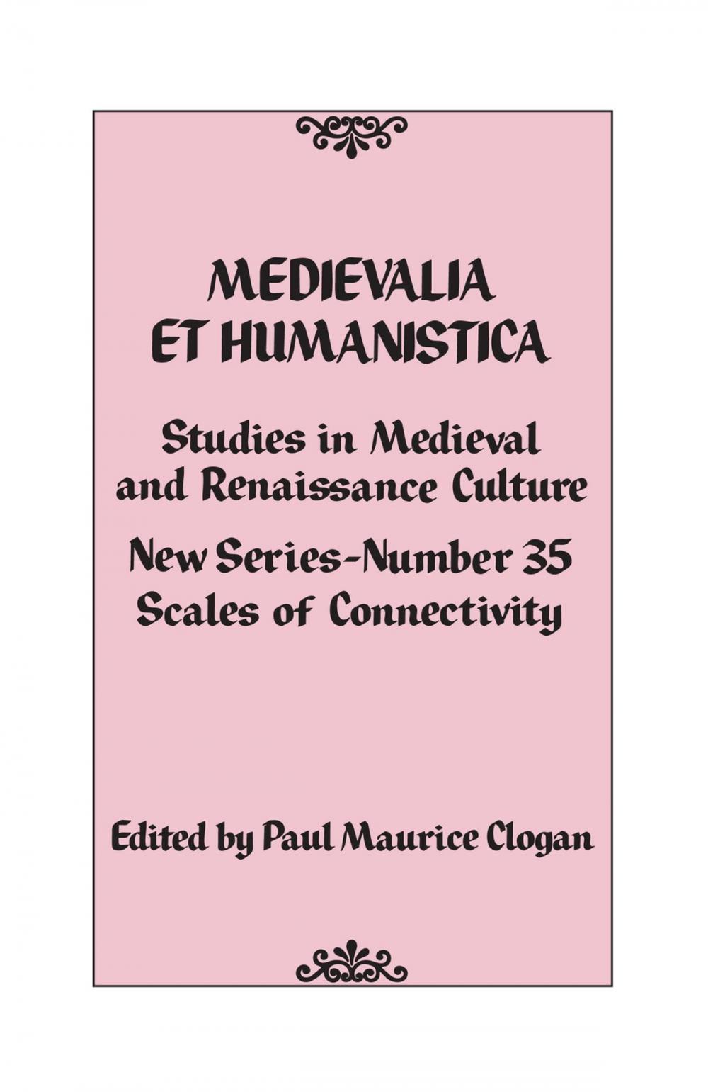 Big bigCover of Medievalia et Humanistica, No. 35